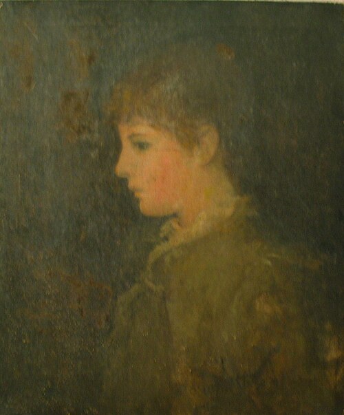 Portrait Study, 1893, Charles Walter Stetson