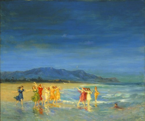 Water Play, 1895, Charles Walter Stetson