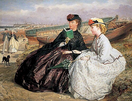 Envious Glances, 1866, Charles Wynne Nicholls