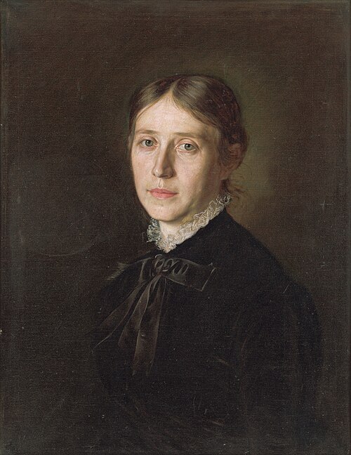 Portrait of Mrs. Boorová, 1884, Kornel Bohúň