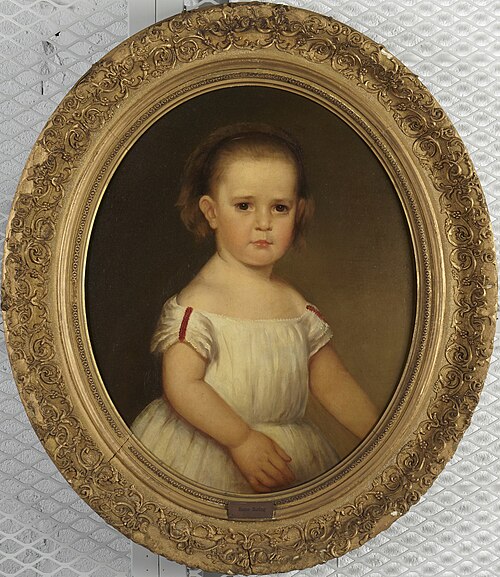 Portrait of Eleanor Varnum Mitchell, 1850, Chester Harding
