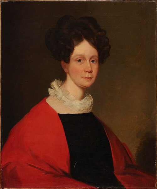 Hannah Davis Dudley (Mrs. David Dudley) (1792-1886), 1836, Chester Harding