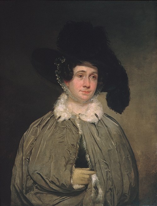 Mrs. Thomas Brewster Coolidge, 1827, Chester Harding