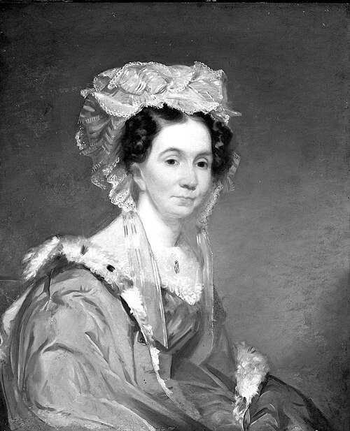 Mrs. John Ball Brown (Rebecca Warren), 1826, Chester Harding