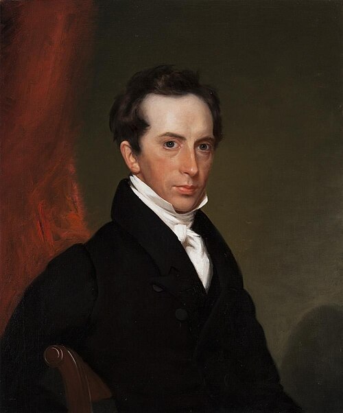 Portrait of Stephen Salisbury II, 1829, Chester Harding