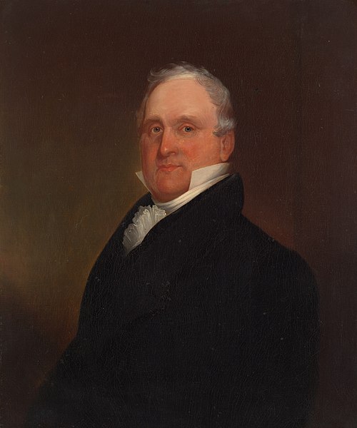 The Honorable James Lanman (1769-1841), B.A. 1788, M.A. 1791, , Chester Harding
