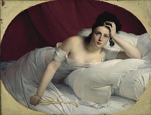 Les Regrets, 1826, Claude Marie Dubufe