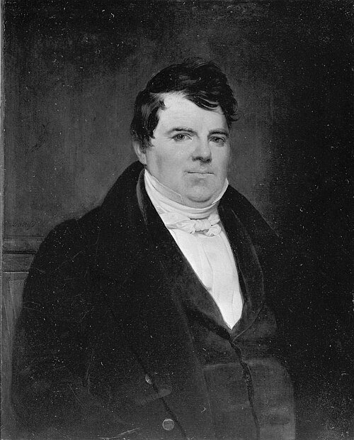 Portrait of Mr. Delvalle, 1837, Claude Marie Dubufe