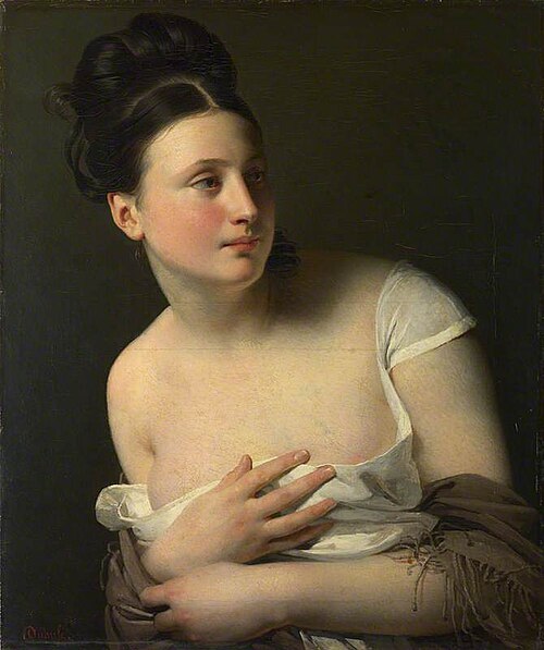 The Surprise, 1824, Claude Marie Dubufe