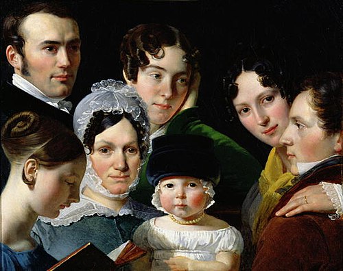 La Famille Dubufe en 1820, 1820, Claude Marie Dubufe
