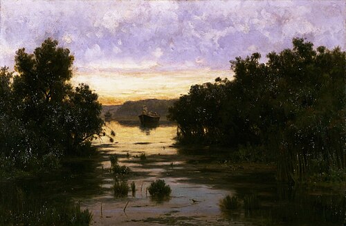 Le paludi, 1905, Francesco Lojacono