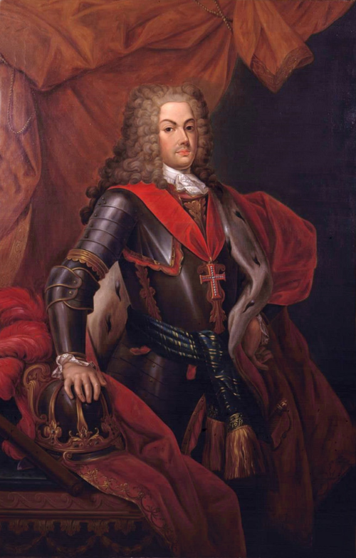 Retrato de D. João V de Portugal, 1800, Miguel António do Amaral