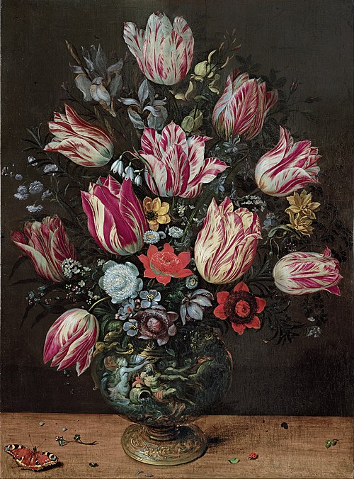 Vase with Tulips, 1620, Andries Daniels