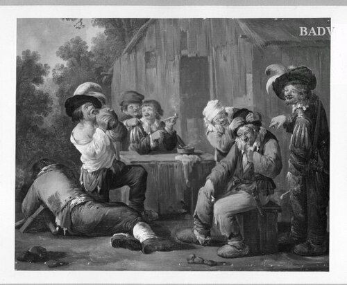 Drinking peasants, 1636, Andries Both