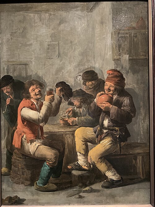 Peasants in an inn, 1634, Andries Both
