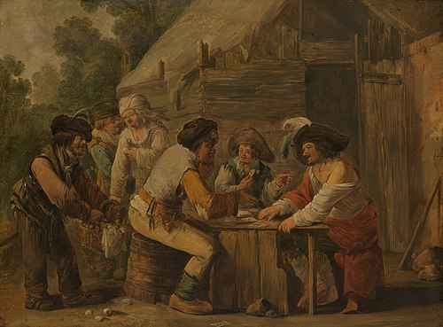 The card players, 1632, Andries Both
