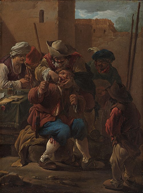 The tooth-drawer, 1634, Andries Both