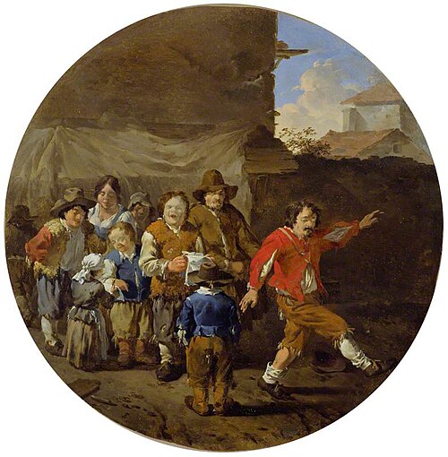 The Strolling Ballad Players, 1630, Andries Both
