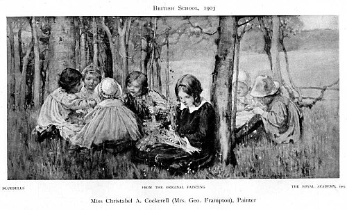 Bluebells, 1903, Christabel Cockerell