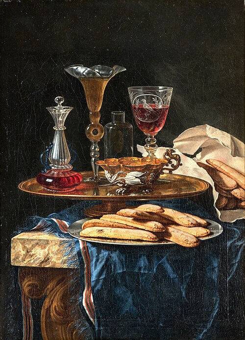Still life with ladyfingers (The Fly), 1715, Christian Berentz