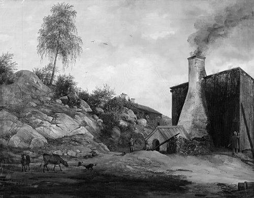 Swedish Landscape, 1833, Christian Ezdorf