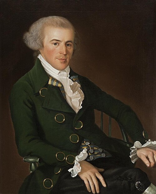 Portrait of Stephen Salisbury I, 1789, Christian Gullager