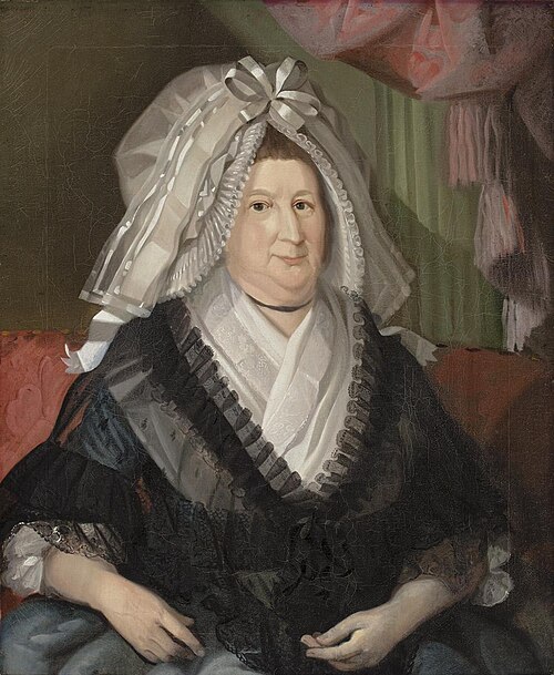 Portrait of Rebecca Salisbury Waldo, Mrs. Daniel Waldo Sr., 1789, Christian Gullager