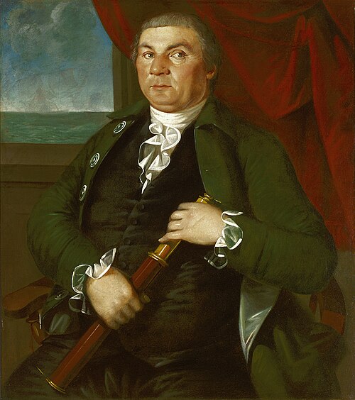 Captain David Coats, 1786, Christian Gullager