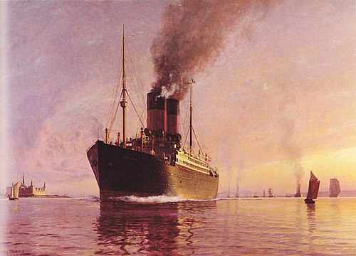 SS Frederik VIII, 1913, Christian Mølsted
