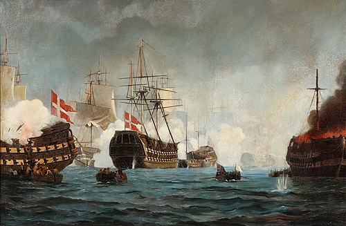 The battle of Copenhagen April 1801, , Christian Mølsted