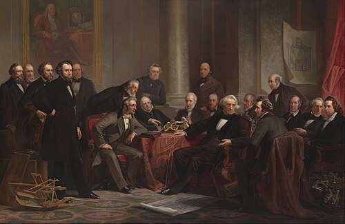 Men of Progress, 1862, Christian Schussele