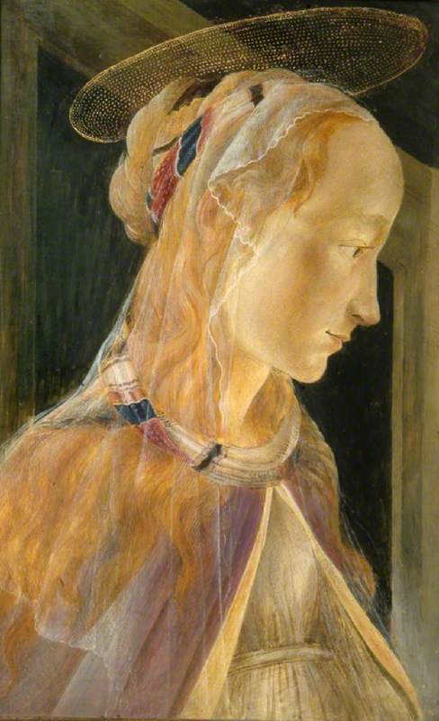 Head of the Magdalene (after Sandro Botticelli), , Christiana Herringham