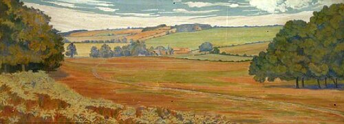 Landscape with Farm, , Christiana Herringham