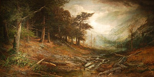Smoky Range, Allegheny Mountains, 1895, Christopher Shearer