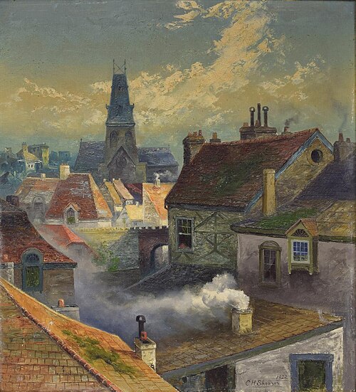 Rooftops, 1922, Christopher Shearer