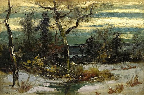 Winter Landscape, 1891, Christopher Shearer