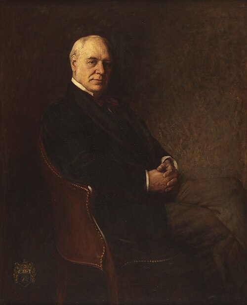 Portrait de Sir John Williams, 1900, Christopher Williams