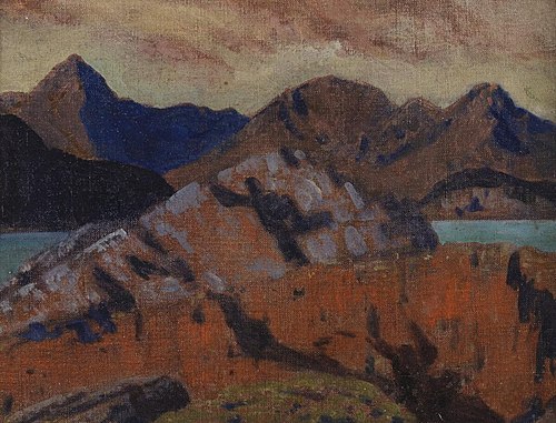 Borth y Gest, 1913, Christopher Williams