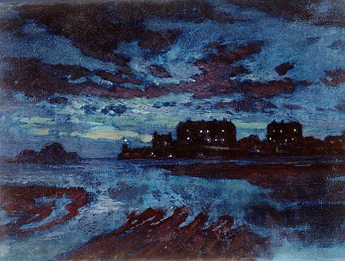 Barmouth Evening, 1913, Christopher Williams
