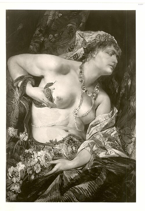 Cleopatra, 1869, Hans Makart
