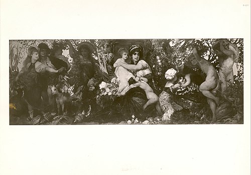 Abundantin, Die Gaben der Erde, 1869, Hans Makart
