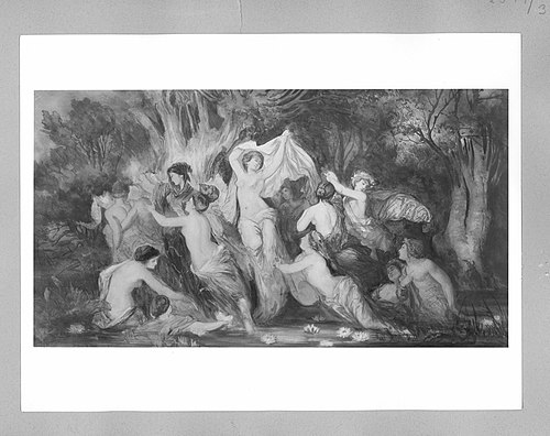 Badende Frauen, 1865, Hans Makart