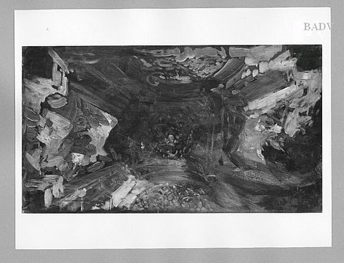 sketch for ceiling, 1865, Hans Makart