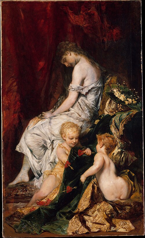 The Dream after the Ball, 1872, Hans Makart