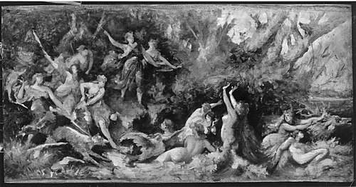 Jagd der Diana, 1879, Hans Makart