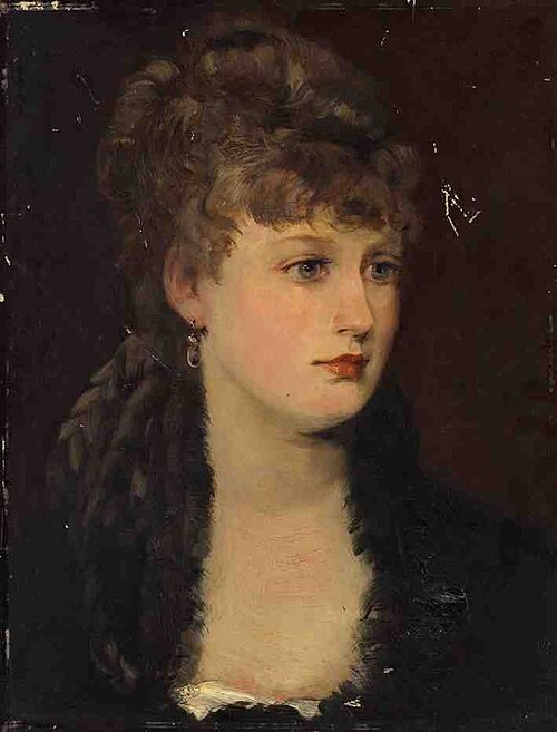 Bildnis einer Dame, 1881, Hans Makart