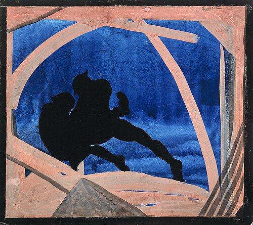 Encounter in the Darkness, 1919, Claggett Wilson