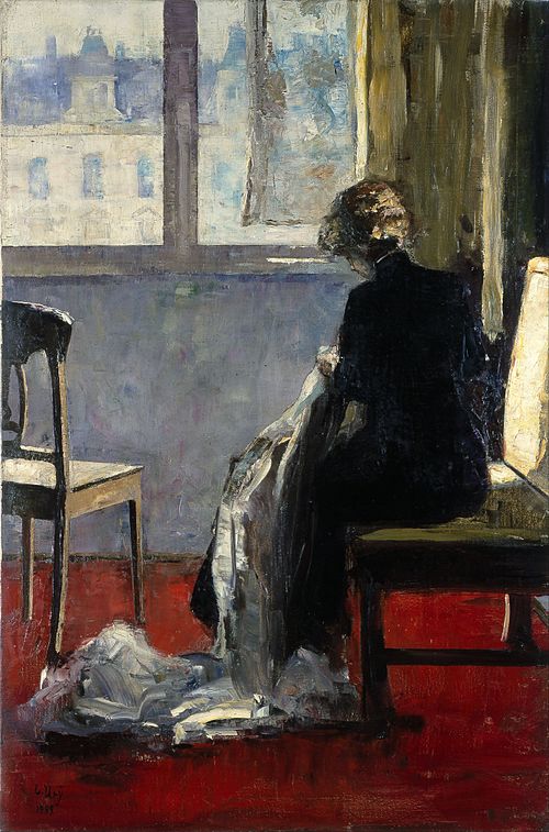 The Red Carpet, 1894, Lesser Ury