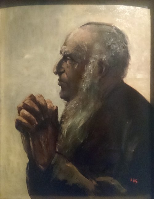 Étude d'homme de profil, 1895, Lesser Ury