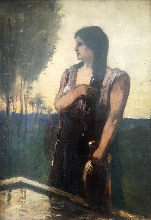 Rébecca au puits, 1908, Lesser Ury